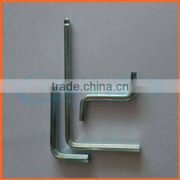 China manufacturer galvanized steel m4 hex wrench