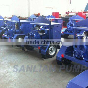 Pump With Motor Trailer