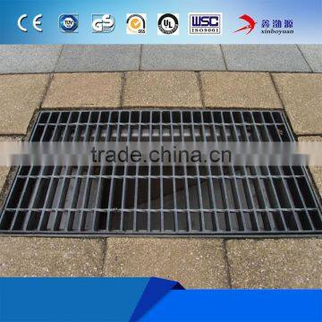 2017 China Manufacturer Hot Dipped Galvanized 25*5 Road Drainage Steel Grating photo-6