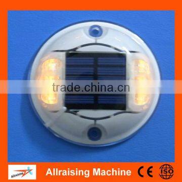 2*3 LED Solar Plastic Round Road Stud photo-4