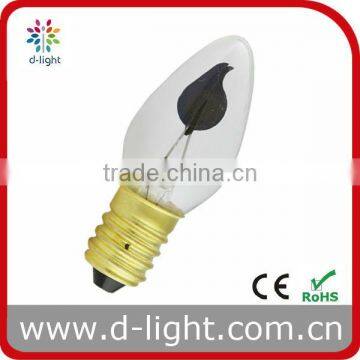 decorative bulb flikcer flame E14 3W C7 BULB