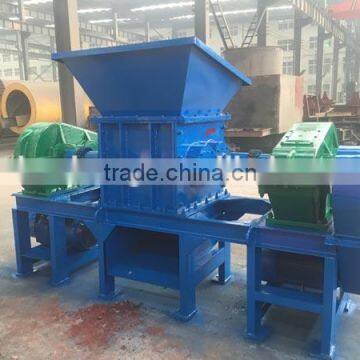 Model 600 double shaft shredder for watse tyre recycling