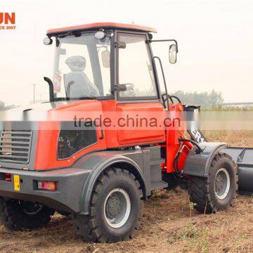 Qingdao Everun Wheel Loader ER16 Mini Front End Loader With Drum Folder photo-4