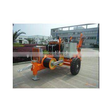 40KN Hydraulic Cable Puller With 7 grooves for Stringing During Line Transmission