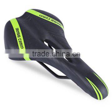 BaseCamp Bicycle MTB Cycling 3D Leather Ride Cushion Mat Prolong Bicycle Saddle Hollow Bike Seat photo-3