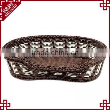 2016 Cheap Pet Accessory Custom Size Wicker Hand Made Pet Basket photo-2