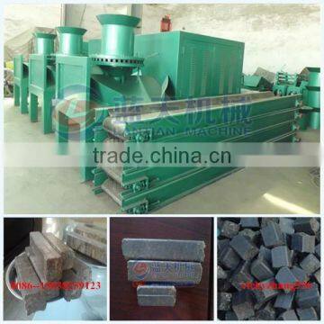 Agricultural waste and grass briquette making machine