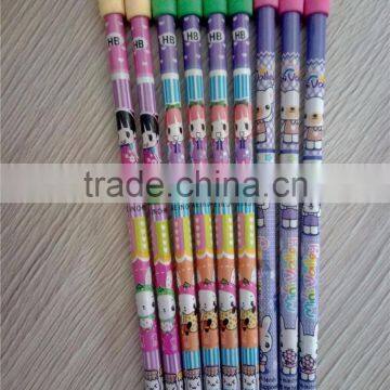 Cheap Natural Wooden Pencils With Erasers photo-2