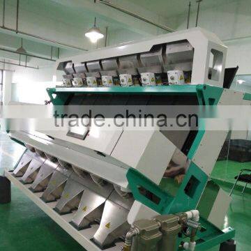 7 Chutes Intelligent CCD Black Eyed Pea Color Sorting Machine