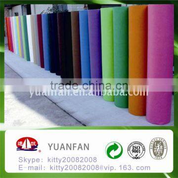 100% pp Non Woven Fabric Orange Color photo-6