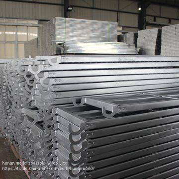 Galvanized Metal Scaffold Plank With Hook Scaffolding Plank for Sale photo-3
