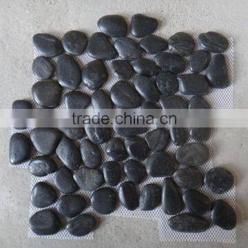 Mixed Colour Pebbles/pebble Meshed Tile/cobble photo-2