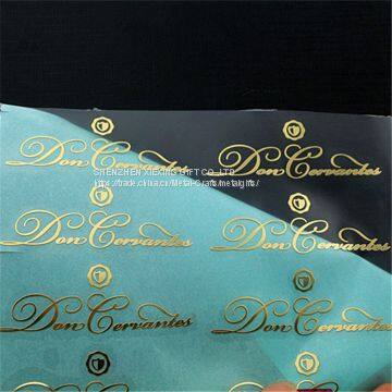 Wholesales Metal Electroplate Waterproof 3M Glue Sticker photo-4