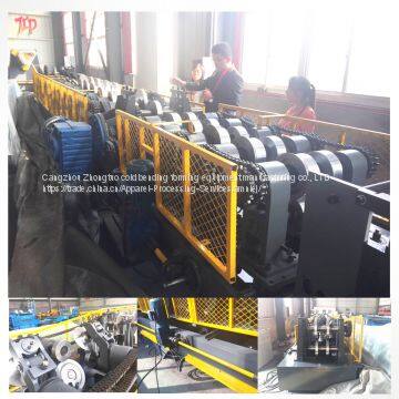 steel cz channel roll forming machine