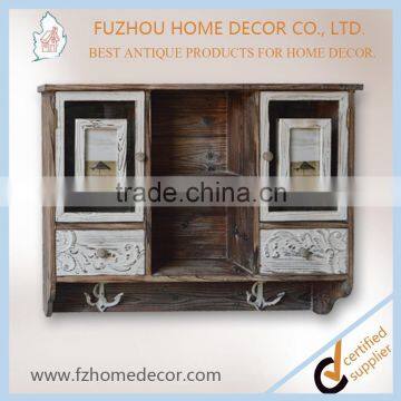 Wall Mounted Living Room Antique Cabinet With Blackboard photo-2
