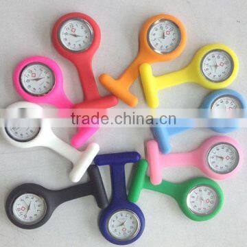 2014 fashion and hot selling Silicone Rubber Nurse Watch