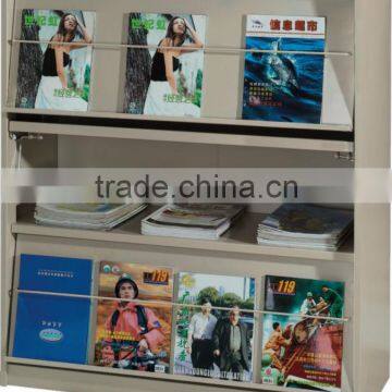 4-layer Periodical Cabinet Book Rack Newspaper Racks photo-3