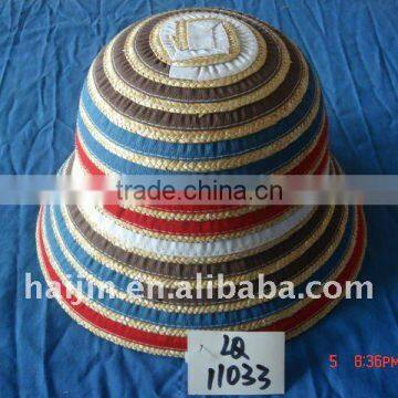 wheat straw hat