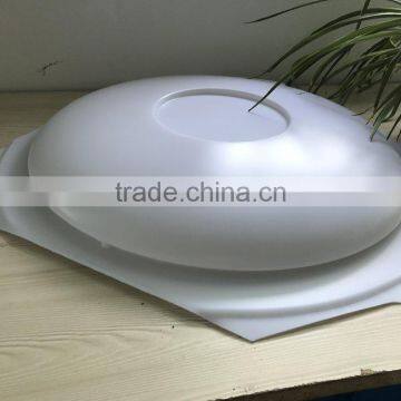 Custom PC Plastic Ceiling Lampshade of Vacuum Forming Process photo-2