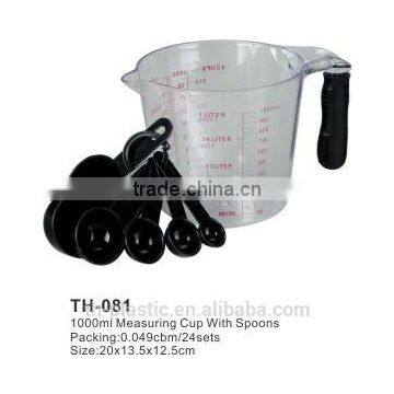 Hot!1000ml Plastic Measuring Cup With Spoons(TH081) photo-2