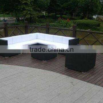 Outdoor Rattan Furniture Leisure Garden Wicker Sofa photo-2