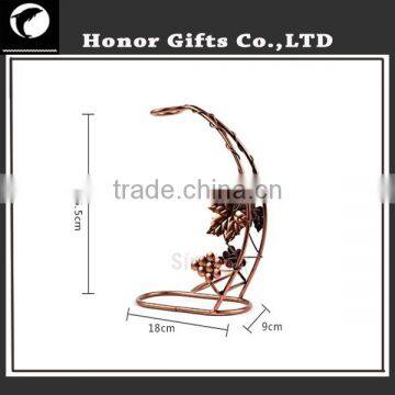 Home and Garden 1 Bottle Metal Red Wine Rack Wall Wine Rack photo-6