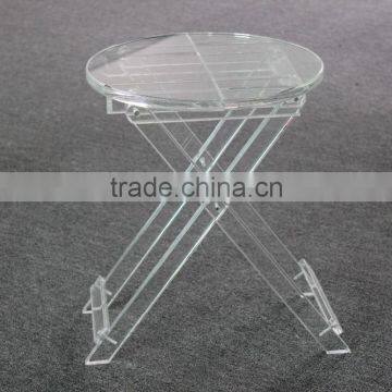 Wholesale Custom Handmade Clear Acrylic Folding Table photo-5