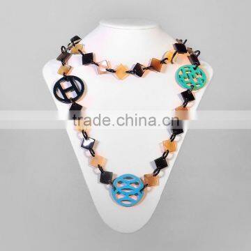 Best Selling of This Season!!! Buffalo Horn Necklace, Pure Horn Jewelry. photo-4