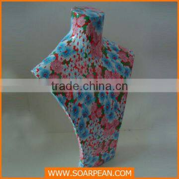 Elegant Hydrographics Necklace Mannequin for Jewelry Display Stand photo-2