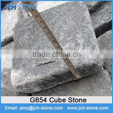 Cheap granite G654 cube stone magic slate