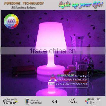 Fashionable led table lamp battery powered