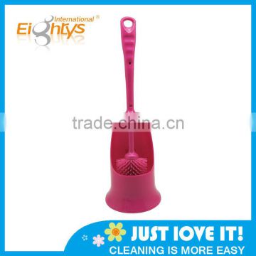 plastic toilet brush with holder, household brush, brush for toilet