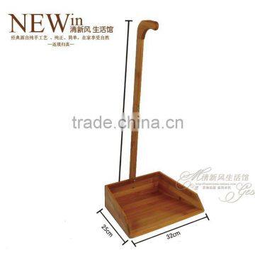 Bamboo Long Handle Dustpan photo-2