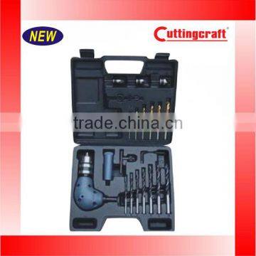 23PC Combined Drill Bits Right Angle Drill Set