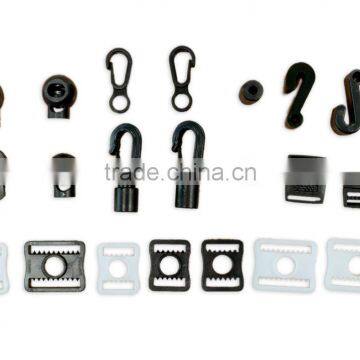 Plastic, ABS, POM, Nylon Cord Lock, Hook, Chin Strap Buckle, Release Buckle