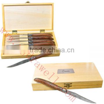 KN3623 6-Piece laguiole steak knife set