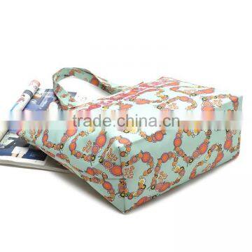 Wholesale Nylon Full Printing Customized Logo Eroupe Style Tote Bag photo-4