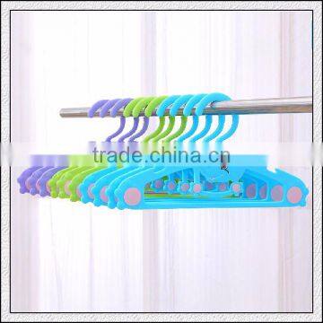Cheap Hot Selling High Quality Colorful Plastic Baby Size Cloth Hanger Cartoon Cute Hanger in OEM Manufacturer photo-2