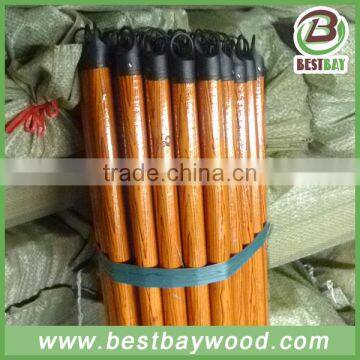 Factory Direct Sale Pvc Coated Wooden Broomstick, Wooden Stick, Wooden Broom Handle photo-5