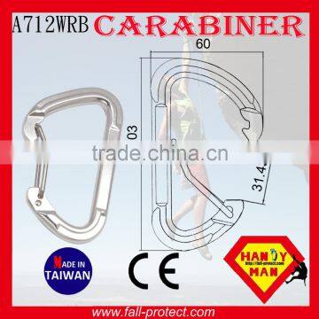 23KN Aluminum Rock Mountaineer Climbing D Type Carabiner With CE photo-4