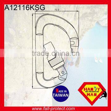 25KN D Type Mountain Climbing Aluminum Carabiner Made in Taiwan photo-2