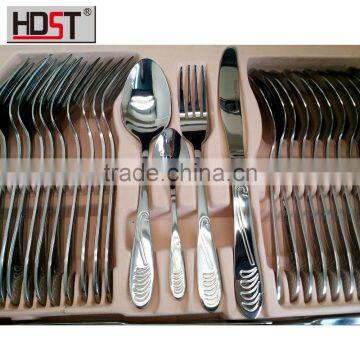 Eco-Friendly Feature and LFGB,FDA,SGS Certification 24/36/72pcs Cutlery Set photo-2