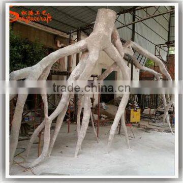 Chinese Factory Wholesale Directly Plastic Tree Trunk Plastic Slide Tree House for Decoration photo-5
