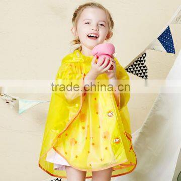 Children Waterproof Pvc Poncho Raincoat photo-3