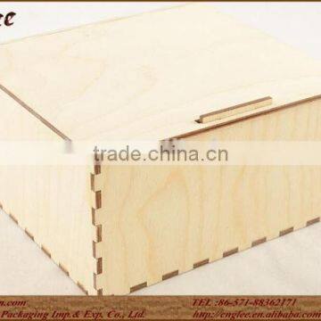 handmade fashion snap fit wooden box for packaging