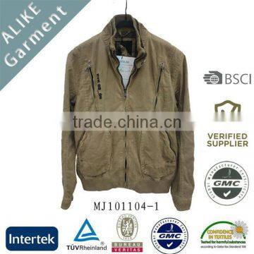 Black leather jacket for men 100% pure cow skin