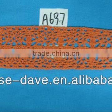 100% cotton net shaped headhand strip