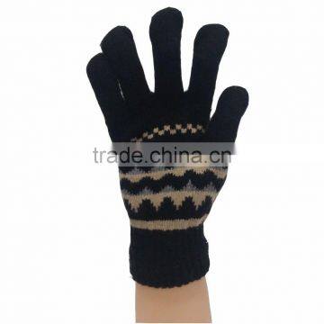 Jacquard Warm Sheep Wool Gloves