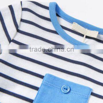 Stripe Baby Rompers Stripe Baby Rompers Cotton photo-4