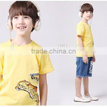 New Design t Shirt Boy, Comfortable Cotton t Shirt, Colorful Children Sublimation t Shirt photo-2